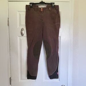 Tredstep Sympony Knee Patch Breeches, 28 , Brown